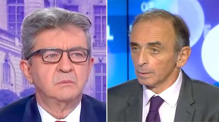 Pr Sidentielle Un D Bat Entre Jean Luc M Lenchon Et Eric Zemmour