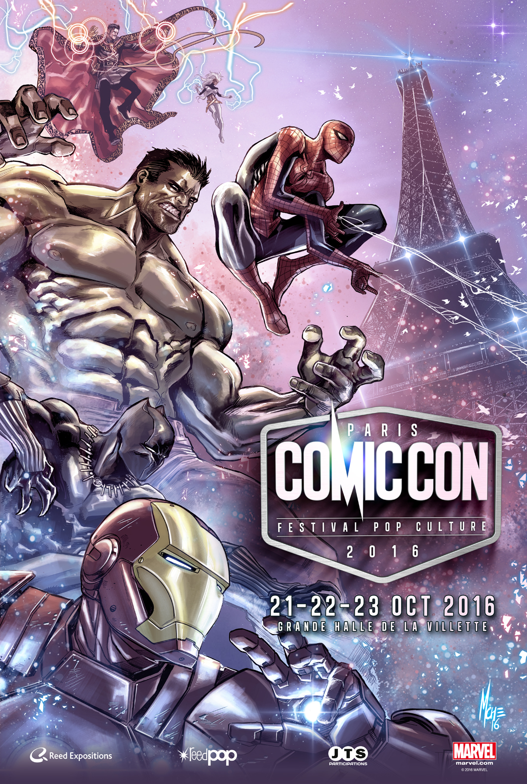 Le Comic Con Paris 2016 dévoile son affiche officielle ! ActuMag.fr