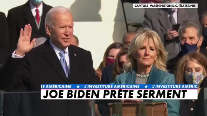 Revivez L'investiture De Joe Biden, élu Officiellement Nouveau ...